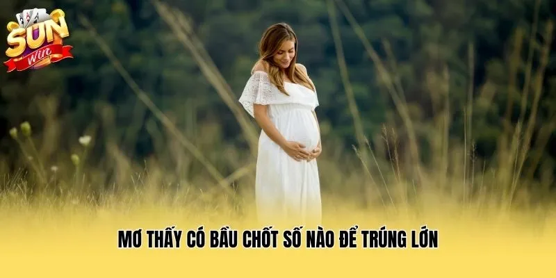 Mơ thấy có bầu chốt số nào để trúng lớn