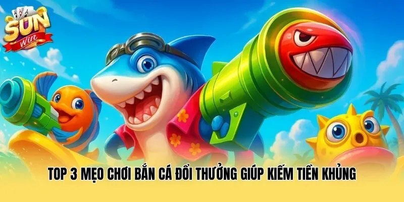 Top 3 mẹo chơi bắn cá đổi thưởng giúp kiếm tiền khủng