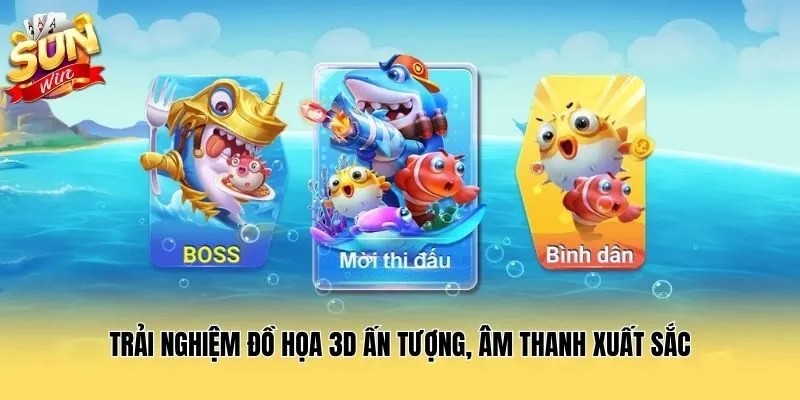 Trải nghiệm đồ họa 3D ấn tượng, âm thanh xuất sắc